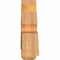 Ekena Millwork Davenport Rough Sawn Timber Gable Bracket, Western Red Cedar, 72"W x 21"H x 6"D x 6"F, 7/12 Pitch GBW072X21X0606DAV00RWR - alternate 2